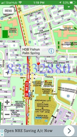 Blk 204 Yishun Street 21 (Yishun), HDB 3 Rooms #163416012